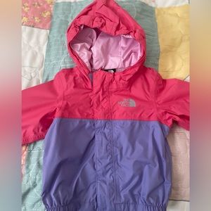 North face windbreaker jacket 6-12 months